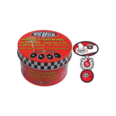 KUU White Lightning 80g Paste Wax