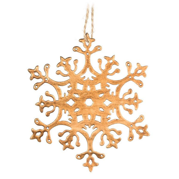 Flat Cutout Snowflake