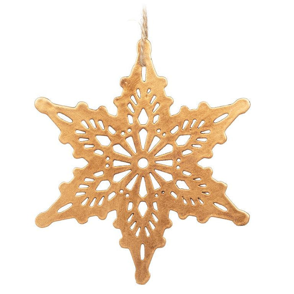 Flat Cutout Snowflake