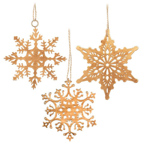 Flat Cutout Snowflake