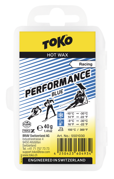 Toko Performance Hot Wax blue 40g
