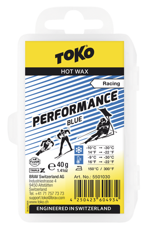 Toko Performance Hot Wax blue 40g