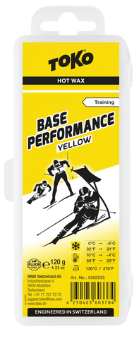 Toko Base Performance Hot Wax yellow 120g