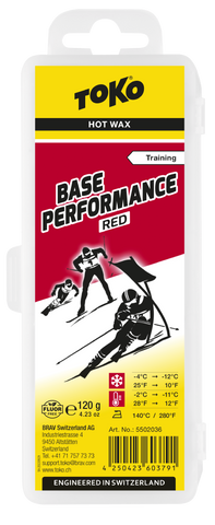 Toko Base Performance Hot Wax red 120g