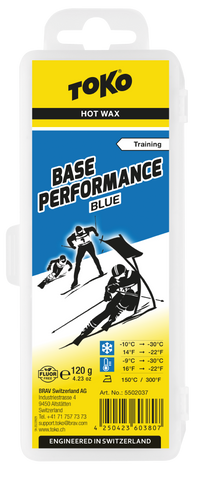 Toko Base Performance Hot Wax blue 120g