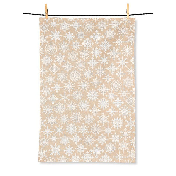 Scandi Snowflake Kitchen Towel