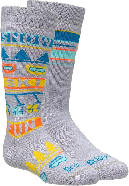 Bridgedale Merino Junior Socks - 2 Pack