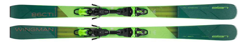 スキー ELAN WINGMAN 86 CTI FX EMX 12.0 Elan - WINGMAN 86 CTI FX EMX 12.0 22/23 | Rick's Pro Ski Shop