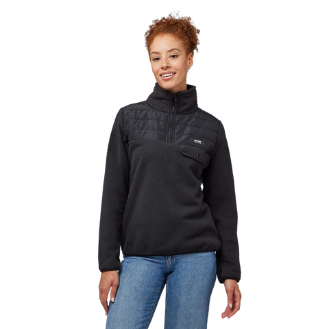 Kombi Nuuk Women Quarter Zip Fleece Pullover