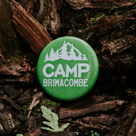 Camp Brimacombe Mini Button