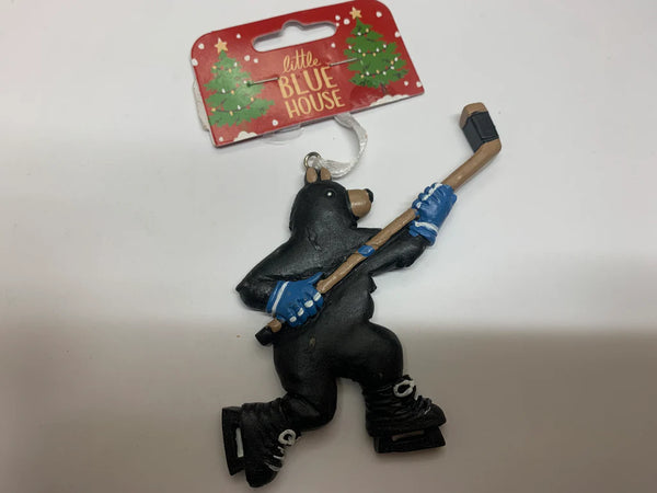 Little Blue House - Holiday Ornament