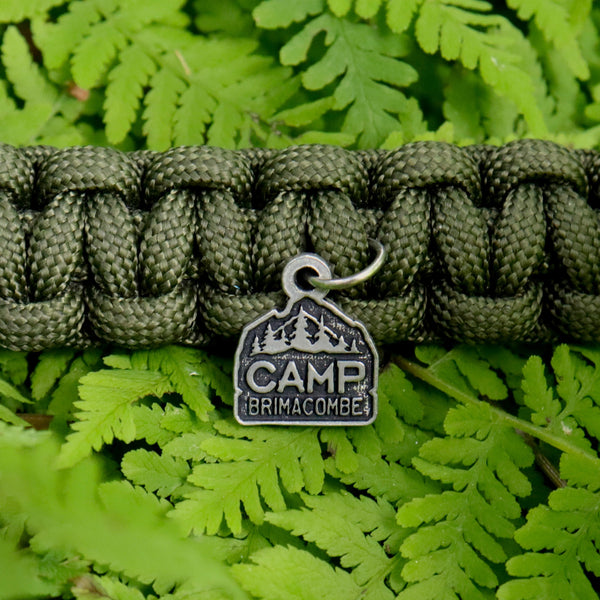 Paracord Bracelet with Camp Brimacombe Charm