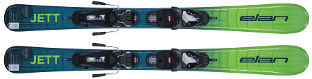 Elan Jett Jrs Ski with EL 7.5 Binding (27)