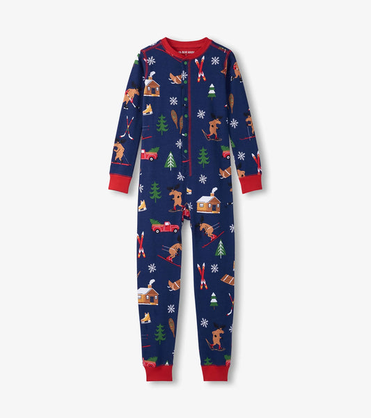Hatley (26) Kids Winter Cabin Onesie