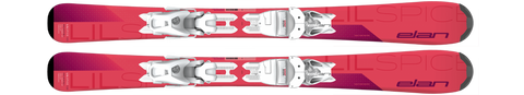 Elan Lil Spice QS Jr Ski with EL 4.5 Binding