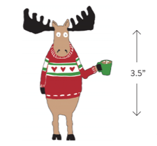 Little Blue House - Holiday Ornament