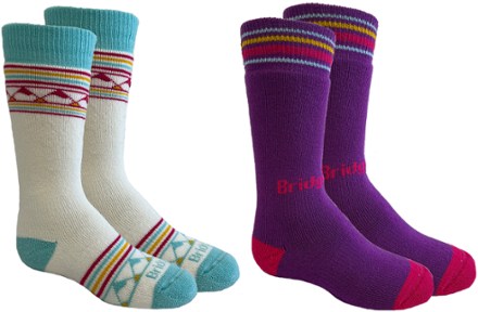 Bridgedale Kid's Merino Ski 2 Pack  Merino Endurance Over Calf