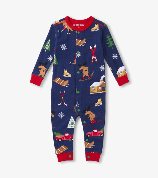 Hatley (26) Baby Winter Cabin Union Suit