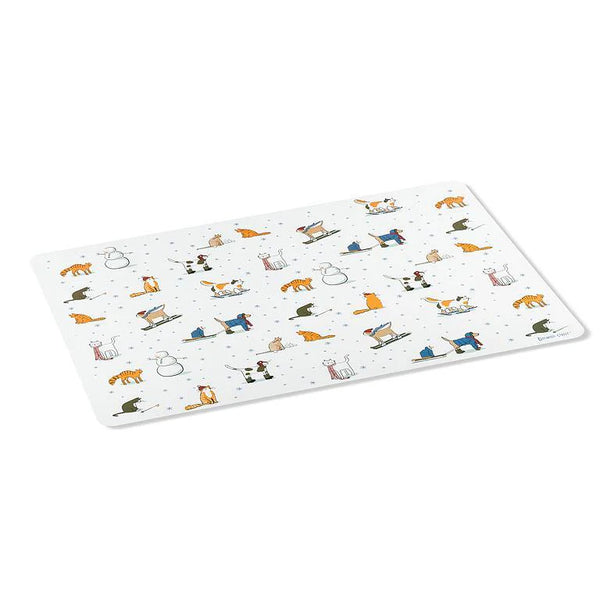 Abbott Winter Sports Cats Placemat