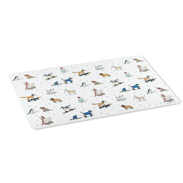 Abbott Winter Sports Dogs Placemat