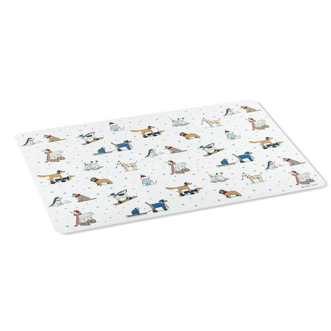Abbott Winter Sports Dogs Placemat