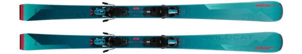 Elan Wildcat 76 LS Ski with ELW 9 Binding