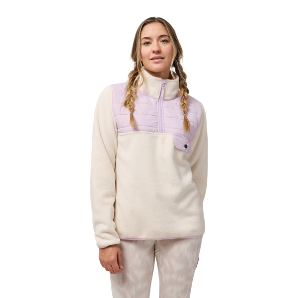 Kombi Nuuk Women Quarter Zip Fleece Pullover