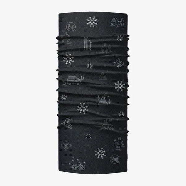 Buff Original EcoStretch Neck Tube - Snow Adventure Grey