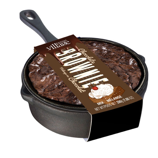 Gourmet Du Village Skillet 6.3" Chocolate Brownie