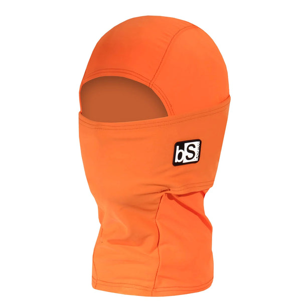 The head and neck are a single layer of fabric to maximize heat & moisture management while the Exo-Hinge is a dual layer construction that is breathable and provides and extra barrier of wind protection.