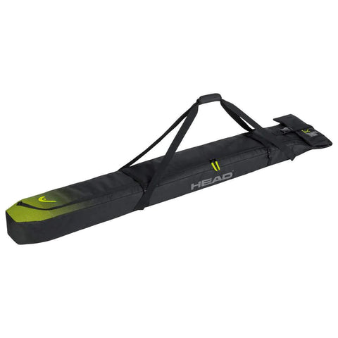 The Single Skibag protects one pair of your skis and has easy access and a comfortable travel solution for fast loading and unloading.