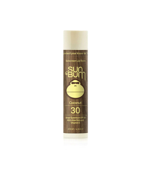 Our smooth SPF 30 sunscreen lip balm with added Aloe and Vitamin E will protect and moisturize your kisser all day long... just try not to lick it off.