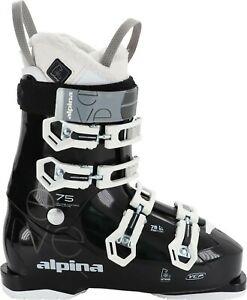 The Alpina Eve 75 Heat Women’s ski boot is built for performance and warmth for those intermediate to advanced lady skiers with a medium to wide foot.