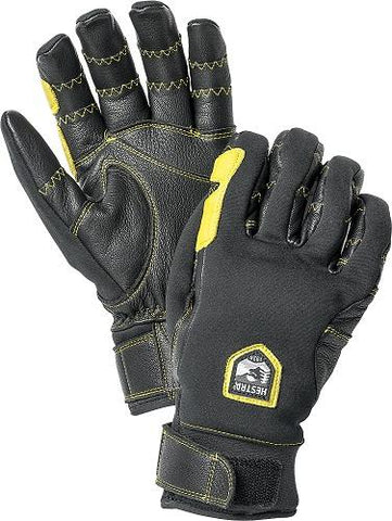 The Hestra Ergo Grip Active Glove is made with Ergo Grip construction creating pre-curved fingers, minimal excess material, and seams positioned for optimal grip. 
