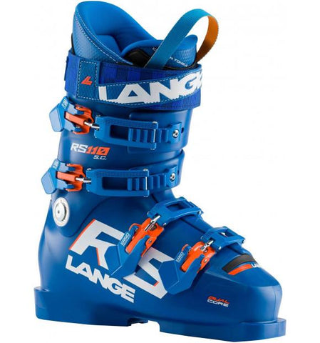 The Lange RS 110 Short Cuff designed for junior racers and women, is the result of our deep understanding foot mechanics, fit, and ski boot behavior.